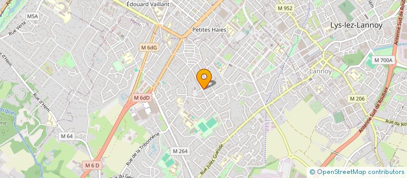 localisation de l'entreprise MONSIEUR BAPTISTE VANDAELE à HEM
