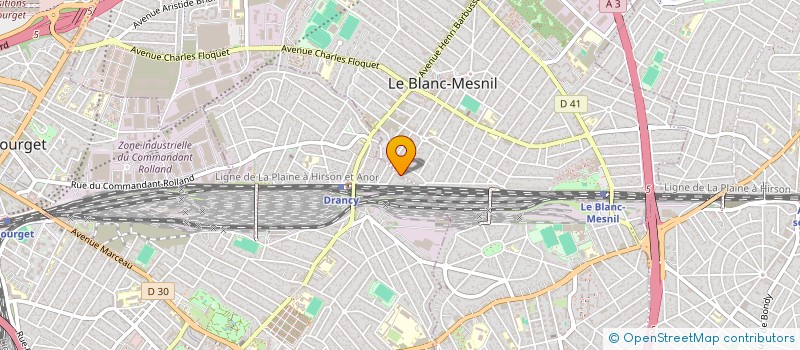 localisation de l'entreprise MONSIEUR BAPTISTE VANHEMS à LE BLANC-MESNIL