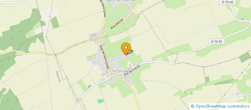 localisation de l'entreprise MONSIEUR BAPTISTE VASSEUR  TANGRY