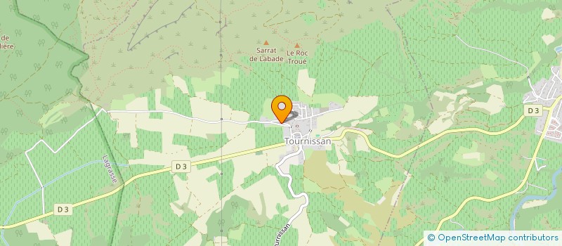 localisation de l'entreprise MONSIEUR BAPTISTE VERDIERE  TOURNISSAN