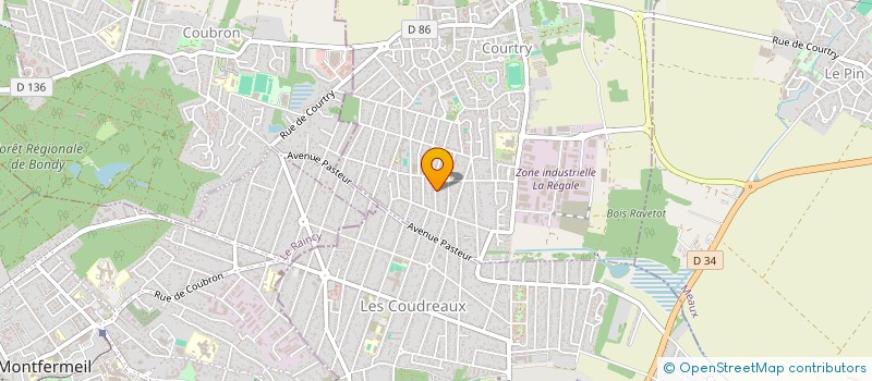 localisation de l'entreprise MONSIEUR BAPTISTE VERGEAT à COURTRY