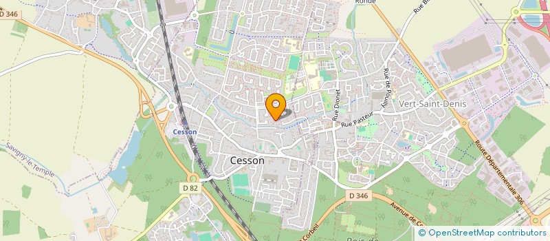 localisation de l'entreprise MONSIEUR BAPTISTE VERVAEKE  CESSON