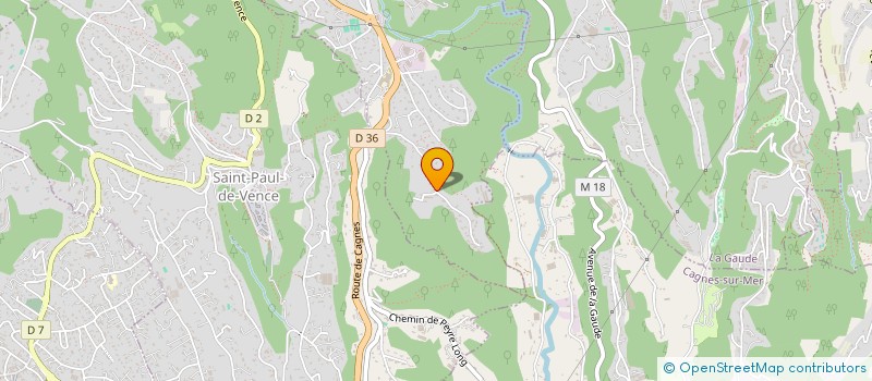 localisation de l'entreprise MONSIEUR BAPTISTE VIAL  VENCE