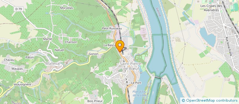 localisation de l'entreprise MONSIEUR BAPTISTE VILLARD  SAINT-PIERRE-DE-BUF