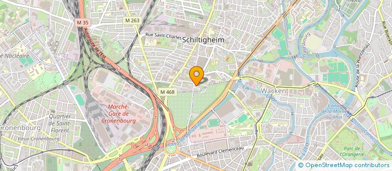 localisation de l'entreprise MONSIEUR BAPTISTE VIROT à SCHILTIGHEIM