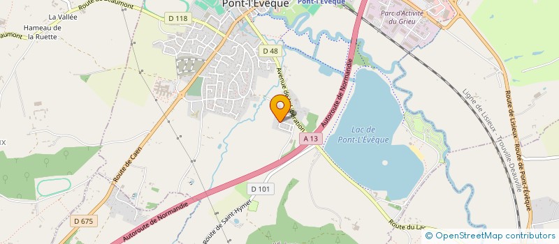 localisation de l'entreprise MONSIEUR BAPTISTE VIVIEN  BASSENEVILLE