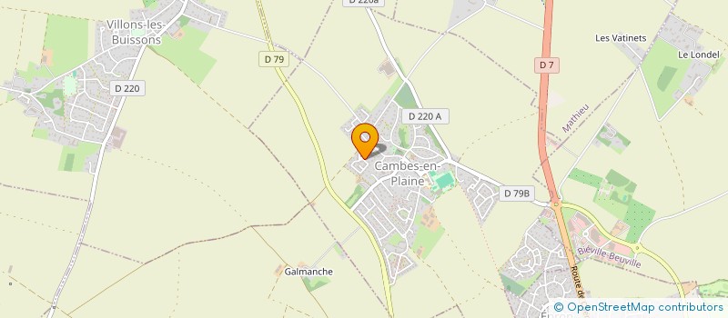 localisation de l'entreprise MONSIEUR BAPTISTE VRIGNAUD à CAMBES-EN-PLAINE
