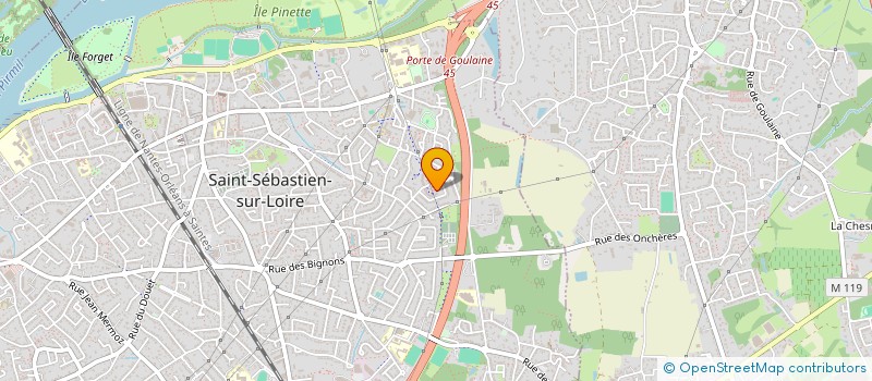 localisation de l'entreprise MONSIEUR BAPTISTE WALLE à SAINT-SEBASTIEN-SUR-LOIRE