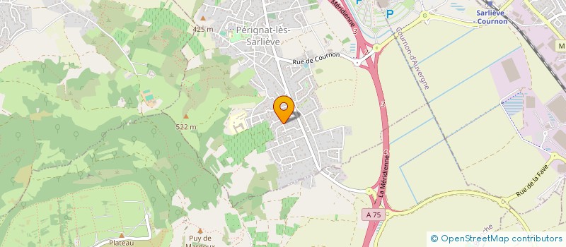 localisation de l'entreprise MONSIEUR BAPTISTE WASCH  PERIGNAT-LES-SARLIEVE