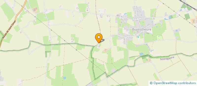 localisation de l'entreprise MONSIEUR BAPTISTE WLODARSKI  BUYSSCHEURE