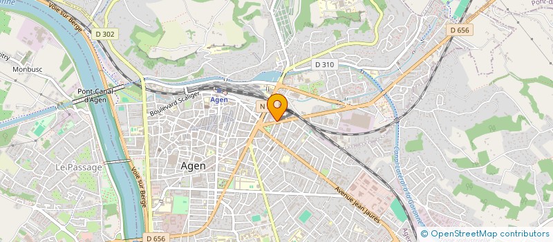 localisation de l'entreprise MONSIEUR BAPTISTE ZAPPELLINI  AGEN