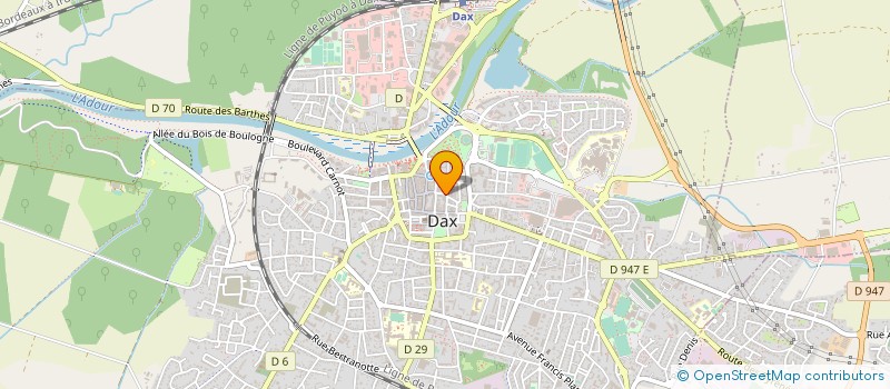 localisation de l'entreprise MONSIEUR BARA SAMB SAMB  DAX