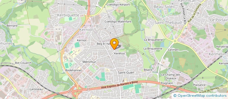 localisation de l'entreprise MONSIEUR BARAKAT DAWLATMAD à VANNES