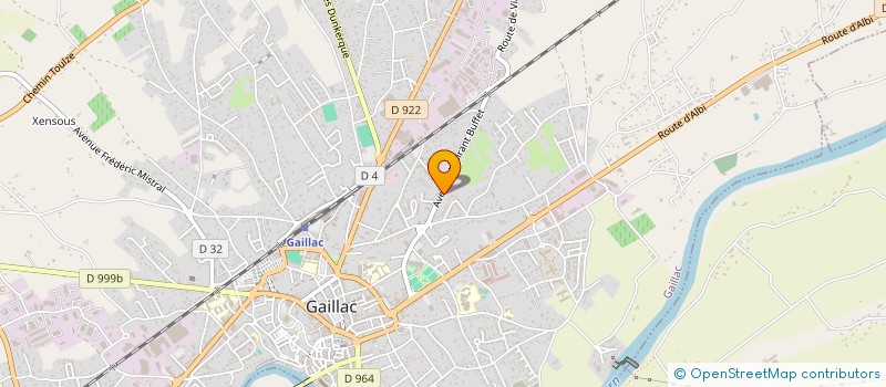 localisation de l'entreprise MONSIEUR BARAN KAYA  GAILLAC