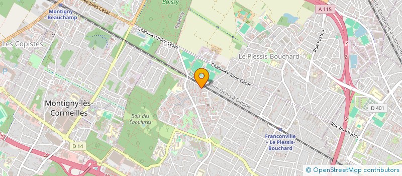 localisation de l'entreprise MONSIEUR BARAN OZER  FRANCONVILLE