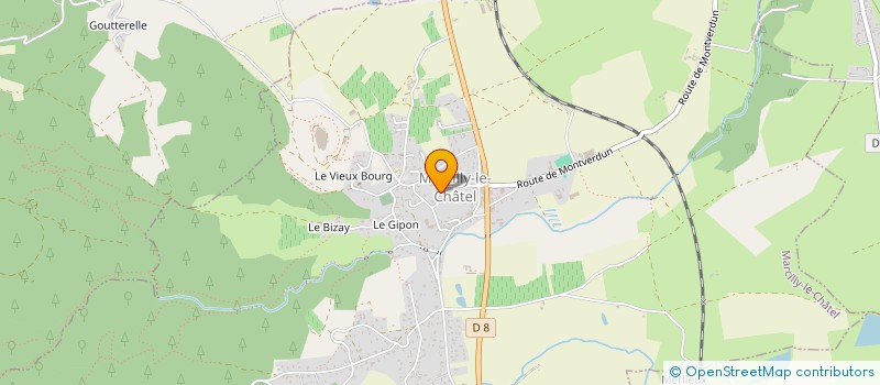 localisation de l'entreprise MONSIEUR BARAN TELIS  MARCILLY-LE-CHATEL