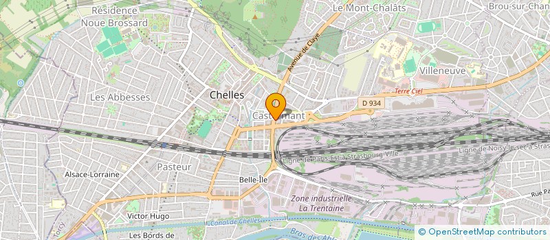 localisation de l'entreprise MONSIEUR BARANE COLAK  CHELLES