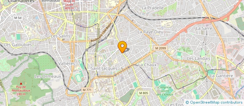 localisation de l'entreprise MONSIEUR BARBIER QUENTIN  CLERMONT-FERRAND