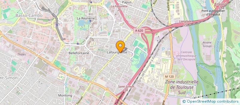 localisation de l'entreprise MONSIEUR BARDH MARKU  TOULOUSE