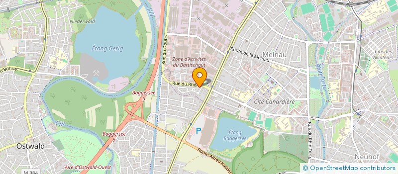 localisation de l'entreprise MONSIEUR BARDIA KHADIVI à STRASBOURG
