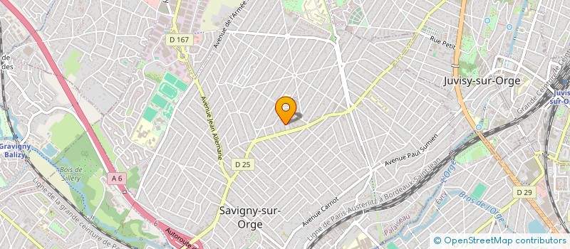 localisation de l'entreprise MONSIEUR BAREKINE MENDY à SAVIGNY-SUR-ORGE