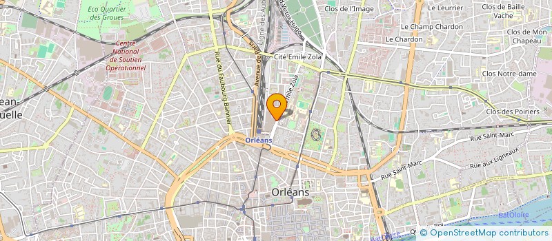 localisation de l'entreprise MONSIEUR BARELL NDONG ISSA à ORLEANS