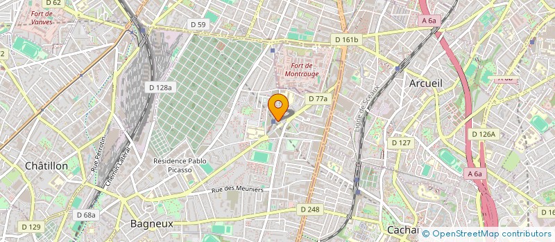 localisation de l'entreprise MONSIEUR BARHAN-ELDINE AYEB à BAGNEUX