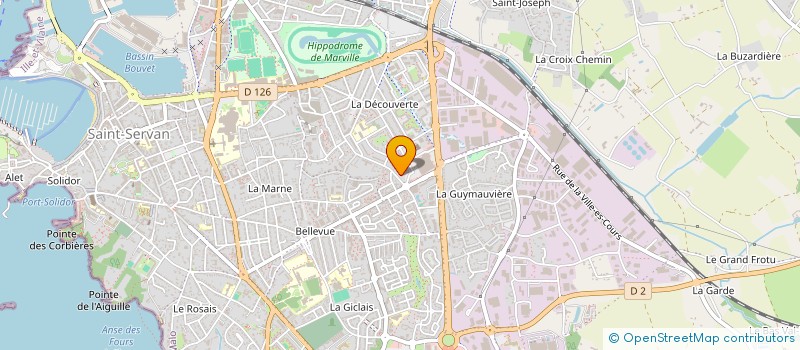 localisation de l'entreprise MONSIEUR BARIALAY MAIDANWALL  SAINT-MALO