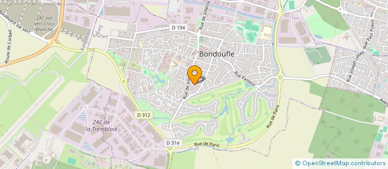 localisation de l'entreprise MONSIEUR BARIN UNLU à BONDOUFLE