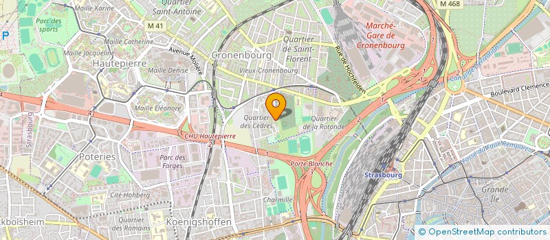 localisation de l'entreprise MONSIEUR BARIS ALP à STRASBOURG