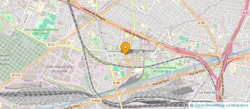 localisation de l'entreprise MONSIEUR BARIS CIRPAN à BOBIGNY