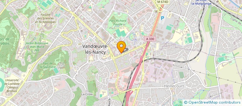 localisation de l'entreprise MONSIEUR BARIS DEMIR  VANDUVRE-LES-NANCY