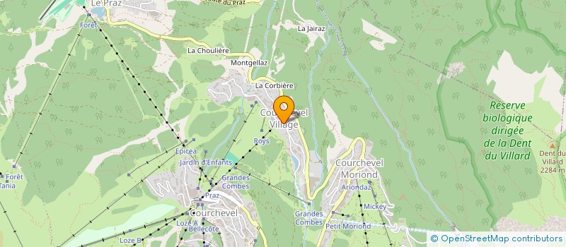 localisation de l'entreprise MONSIEUR BARIS DEMIRCI à COURCHEVEL