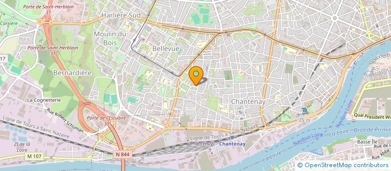 localisation de l'entreprise MONSIEUR BARIS DOGAN à NANTES