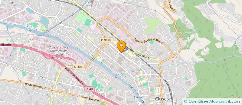 localisation de l'entreprise MONSIEUR BARIS GOKTAS  CLUSES