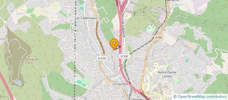 localisation de l'entreprise MONSIEUR BARIS GUNES  SEPTEMES-LES-VALLONS