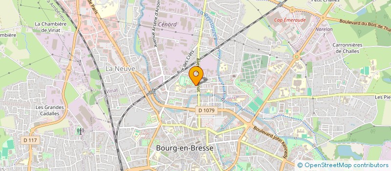 localisation de l'entreprise MONSIEUR BARIS KARAGOZ à BOURG-EN-BRESSE