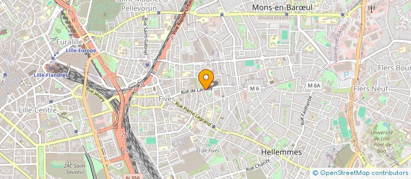 localisation de l'entreprise MONSIEUR BARIS OGMEN à LILLE