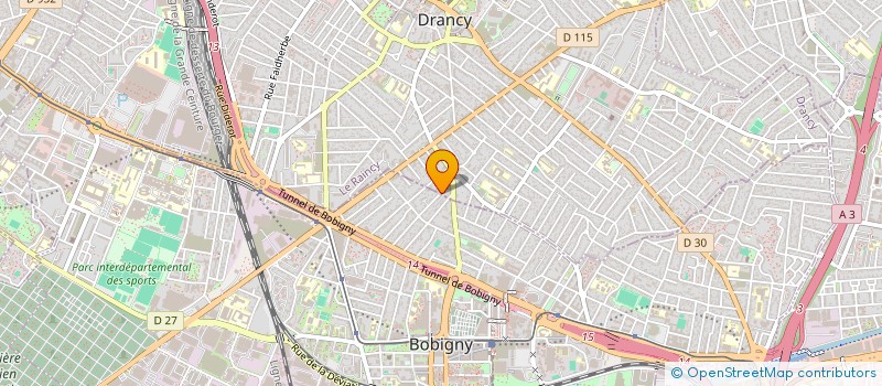 localisation de l'entreprise MONSIEUR BARIS OSMANOGLU  DRANCY