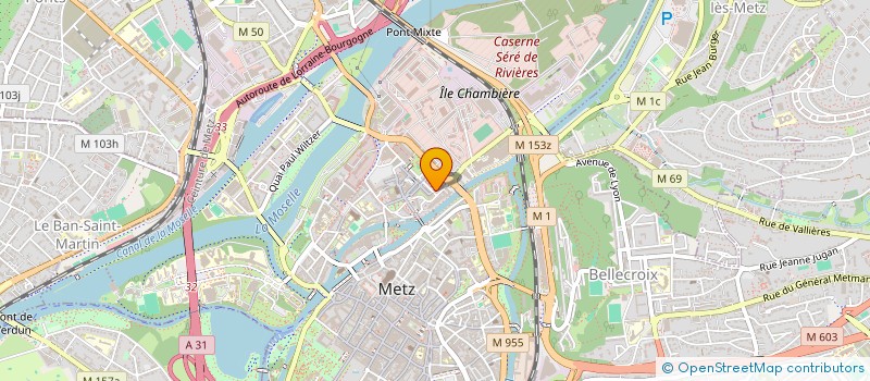 localisation de l'entreprise MONSIEUR BARIS POLAT  METZ