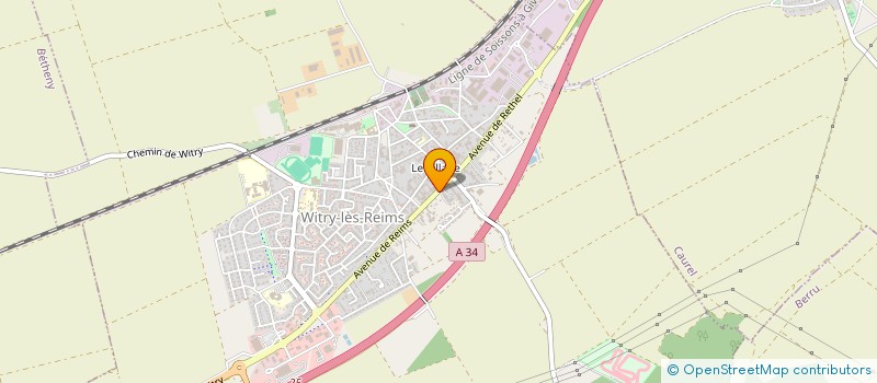 localisation de l'entreprise MONSIEUR BARIS YUMAK à WITRY-LES-REIMS