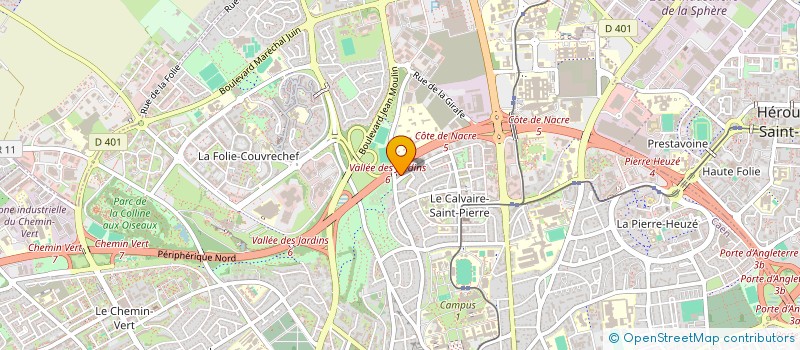 localisation de l'entreprise MONSIEUR BARKHAD ISSA MOHAMED à CAEN