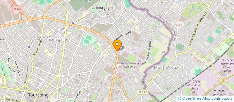 localisation de l'entreprise MONSIEUR BARKIN ERBISIM  TOURCOING