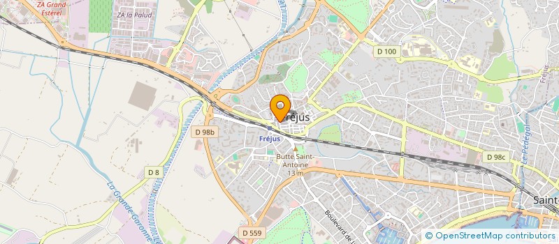 localisation de l'entreprise MONSIEUR BARNA GACSI à FREJUS