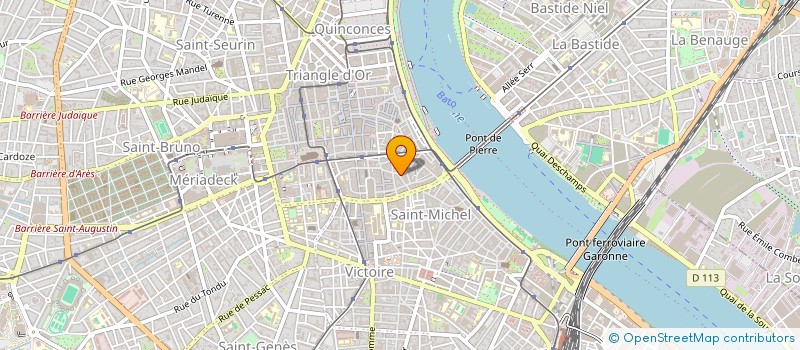 localisation de l'entreprise MONSIEUR BARNA KERESZTES  BORDEAUX