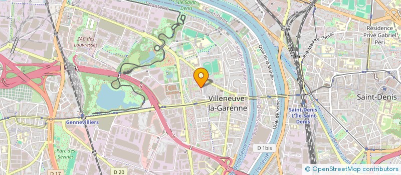 localisation de l'entreprise MONSIEUR BARNABAS ISNADIN à VILLENEUVE-LA-GARENNE
