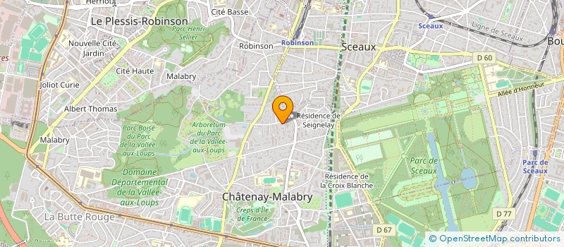 localisation de l'entreprise MONSIEUR BARNABE BUHLER à CHATENAY-MALABRY