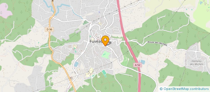 localisation de l'entreprise MONSIEUR BARNABE FALIU  FUVEAU