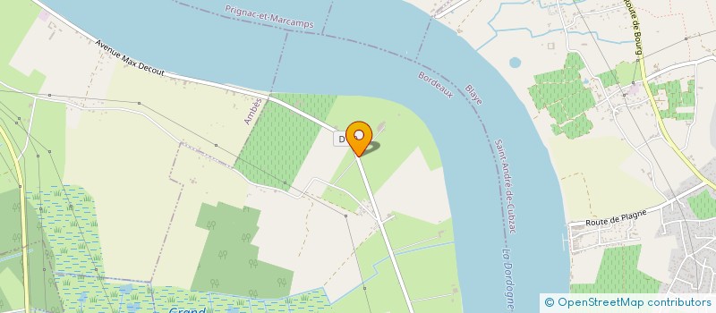 localisation de l'entreprise MONSIEUR BARNABE LECLERC  SAINT-VINCENT-DE-PAUL