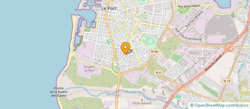 localisation de l'entreprise MONSIEUR BARNABE SEMBIN-APOU  LE PORT